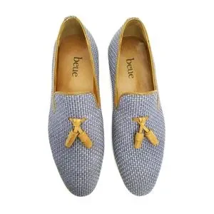 Gentile Loafer//Blue (Euro:45) Style: 308-101P-Periwinkle/Blue – C&E Fashions main image 4